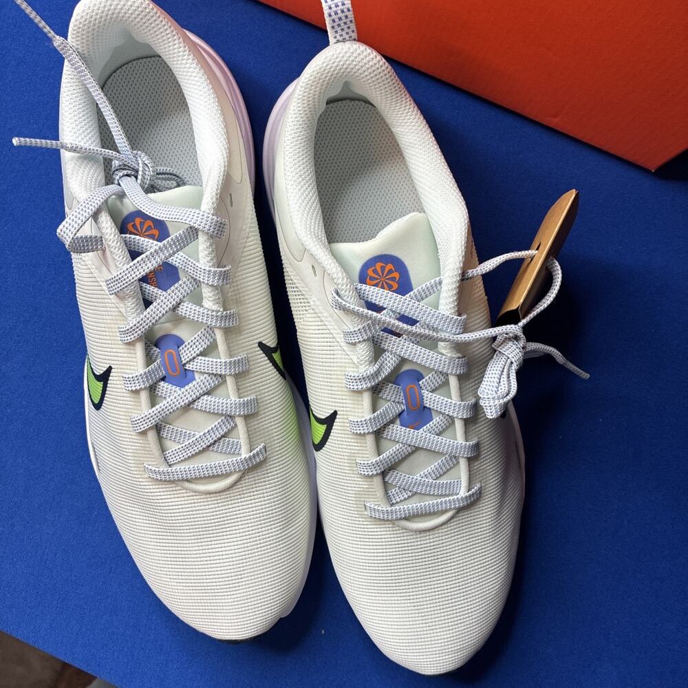 Nike Downshifter 12 Womens Shoes Size 10 Or Men 8.5 Lime Summit White DD9294-104 - Picture 3 of 6